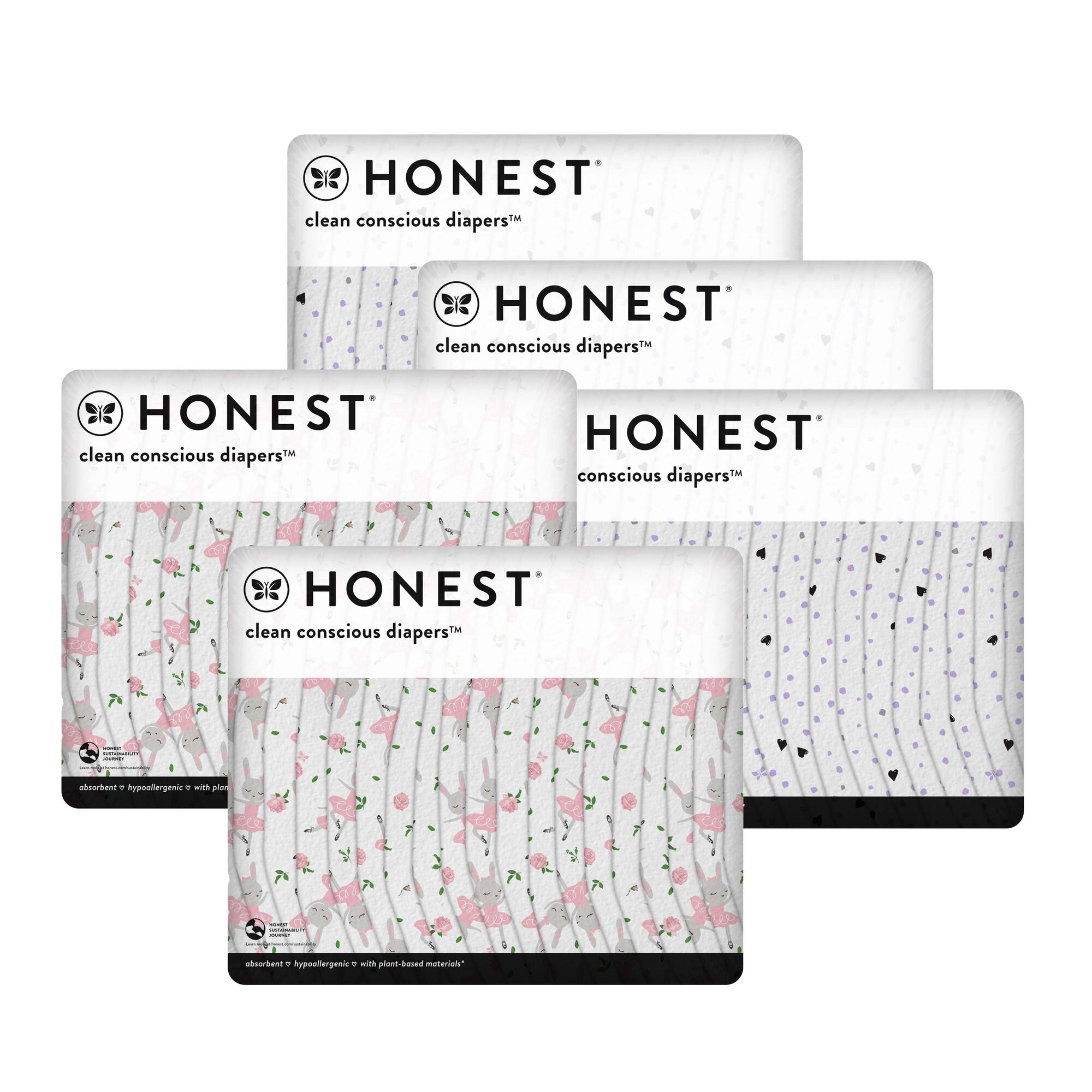 Honest clearance white diapers